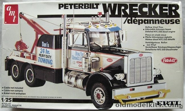 AMT 1/25 Peterbilt Wrecker / Tow Truck - Gulf / Sunoco / Union 76 / Don